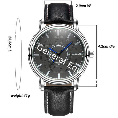 WJ-8108 Waterproof Leather Band Simple Fancy Feature Charming Quartz Waterproof OEM Custom Watch