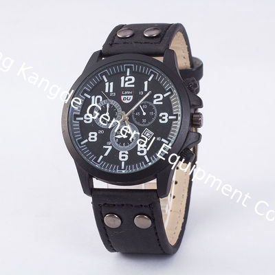 WJ-4723 New design big face quartz leather watches low price sport handwatches clear wristwatches