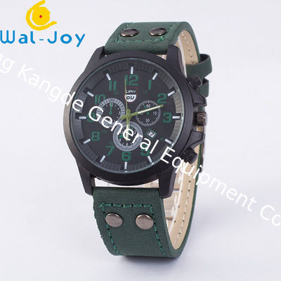 WJ-4723 New design big face quartz leather watches low price sport handwatches clear wristwatches