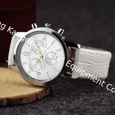 WJ-3250 Womage vogue hot sale newest charming leather high quality quartz men wrist watch