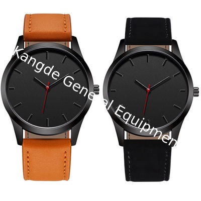 WJ-7126 Hot Selling Vogue Men Watch No Logo Small OEM Watches Leather Wristwatches Low Price
