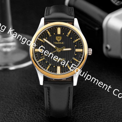 WJ-8107 Creative Personality Flower Face Quartz Leather Band Casual Men Watches Low Quantity Customized Watch