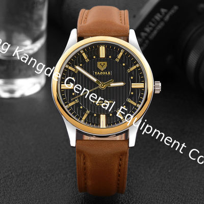 WJ-8107 Creative Personality Flower Face Quartz Leather Band Casual Men Watches Low Quantity Customized Watch