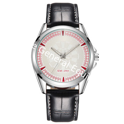 WJ-8105 Factory Latest Design Men Watches Small OEM Handwatches For Gentleman Business Waterproof Leather Quartz Wrist Watches