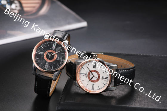 WJ-8106 Simple Leather Band Accept LOW MOQ Add Your Logo Custom Men Watches Wal-Joy Hot Sale Business Male Wrist Watch