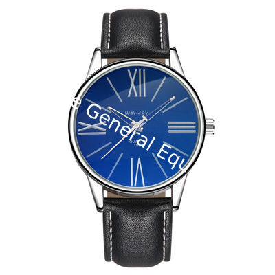 WJ-8111 High Quality Good Looking Hot Sale Quartz Watch Low MOQ OEM Wristwatch Leather Strap Waterproof Watch For Men