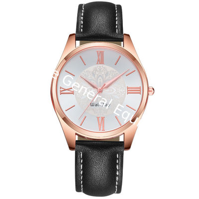 WJ-8104 Starry Sky Dial Design Vogue Gentlemen Wrist Watch Leather Strap Water Resistant Men LOW MOQ OEM Watches