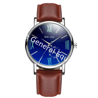 WJ-8102 Hot Sale Charming High Quality OEM Watch High Quality Leather Band LOW Quantity Custom Watch For Male