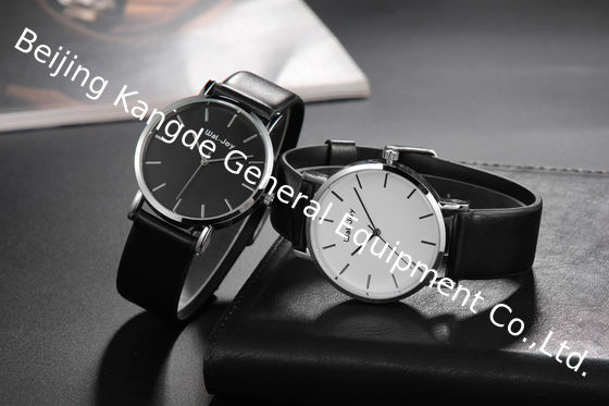 WJ-6494 Trendy Quartz Movement High Quality Men Leather Watch Wal-Joy Brand Fancy Blue And White Dial Male Wrist Watch
