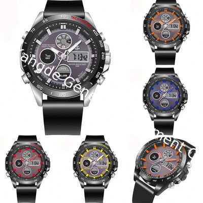 WJ-6912 Jeiso Brand Japanese Quartz And Digital Movement Man Watches