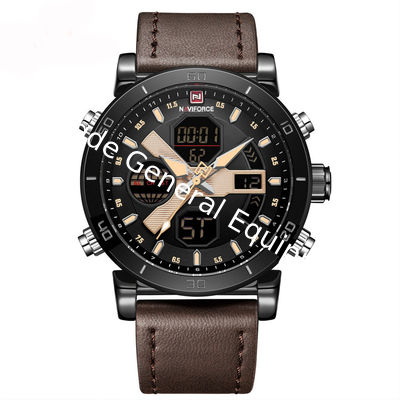 WJ-7602 Leisure and Fashion Classic European and American Men's Wrist-watch Waterproof Calendar Large Dial Sport Watch