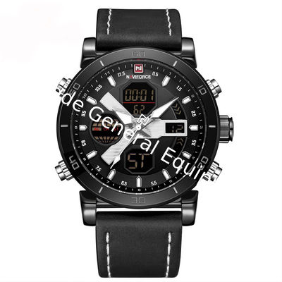 WJ-7602 Leisure and Fashion Classic European and American Men's Wrist-watch Waterproof Calendar Large Dial Sport Watch