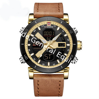 WJ-7602 Leisure and Fashion Classic European and American Men's Wrist-watch Waterproof Calendar Large Dial Sport Watch