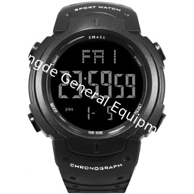 WJ-7702 Vogue Brand Men Watches SMAEL Waterproof Auto Date Digital Handwatches OEM custom Logo Plastic Wrist Watches