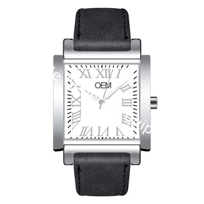 WJ-8793 Newest 2019 Alloy Case Black Color Hptsale Waterproof Small MOQ:100pcs Men OEM Watch