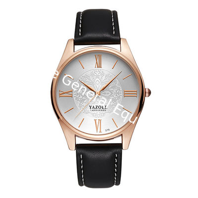 WJ-8104 Waterproof Quartz Wristwatch Leisure Fashion Business Men's Watch Popular Small MOQ OEM Watch