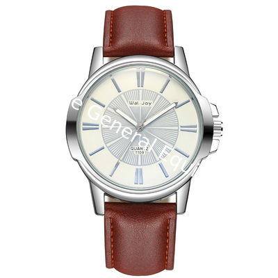 WJ-8103 Small OEM Men Watches Business Waterproof Leather Handwatches Cheap Quartz Men Wrist Watches