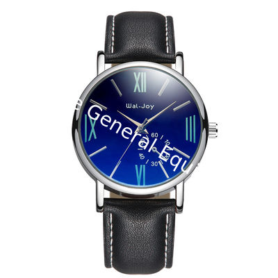 WJ-8102 Factory Hot Selling Business Leather Watches Waterproof Small OEM Handwatches Men Wrist Watches
