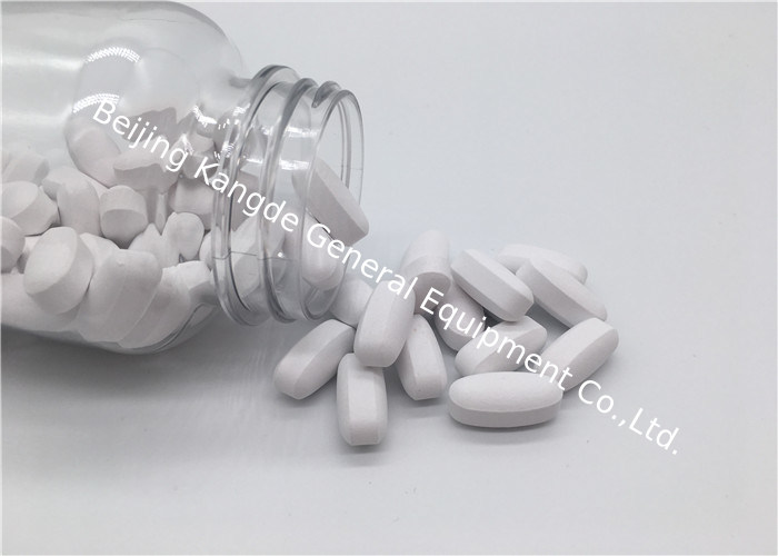White Colored Oval Shaped Glucosamine Supplements Sulphate Tablet Cartilage Health Shark  GT63