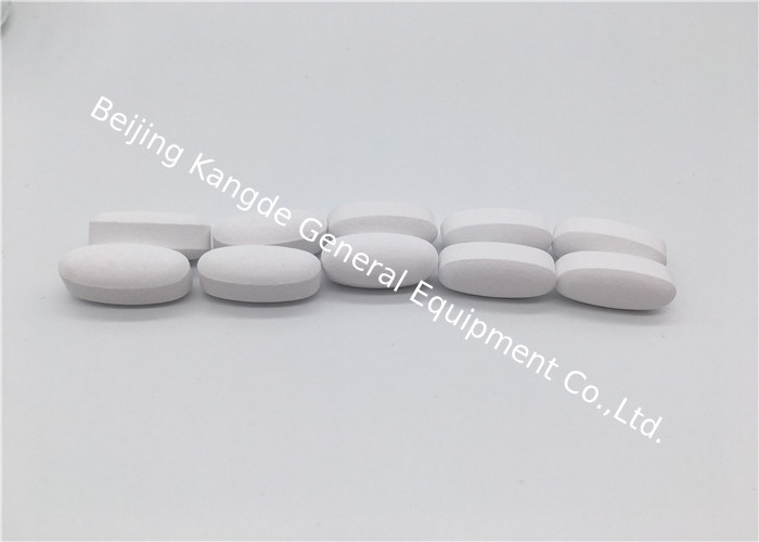 White Colored Oval Shaped Glucosamine Supplements Sulphate Tablet Cartilage Health Shark  GT63