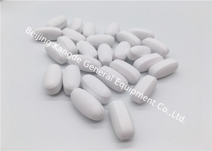 White Colored Oval Shaped Glucosamine Supplements Sulphate Tablet Cartilage Health Shark  GT63