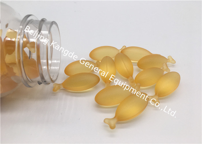 IVC Lemon Flavor Chewable Softgels / Chewable Dha Supplement Fish Shape