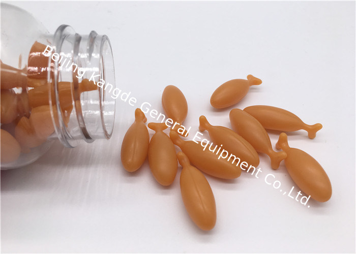 Fish Oil Orange Flavor Chewable Softgels For Brain , Vision , Joint Cardiovascular Health