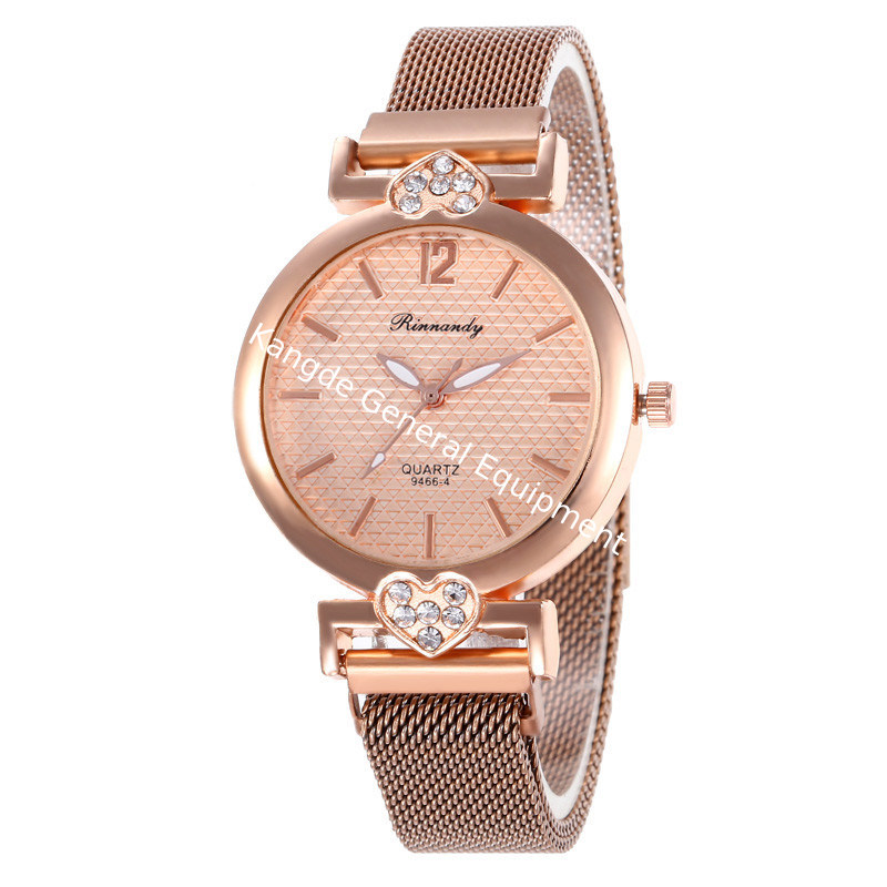 WJ-8566 2019 Newest Hotsale Lady Hand Health Alloy Case Magnetic Mesh Wrist Watch