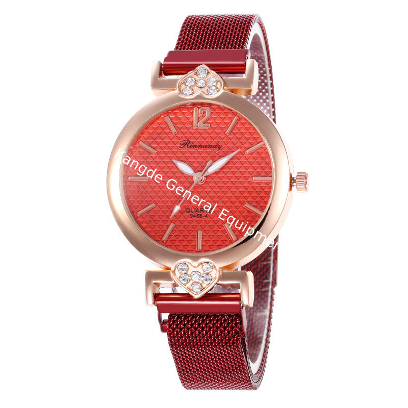 WJ-8566 2019 Newest Hotsale Lady Hand Health Alloy Case Magnetic Mesh Wrist Watch