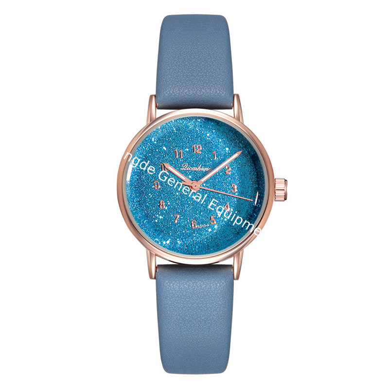 WJ-8448 Fashion Woman Good Quality Many Colors White Band Women Leather Watch