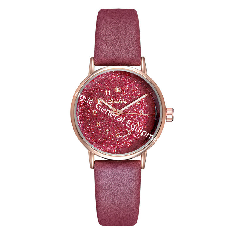 WJ-8448 Fashion Woman Good Quality Many Colors White Band Women Leather Watch