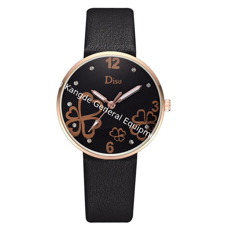 WJ-8393 New Fashion Watch Ladies Leather Band Strap Alloy Case Watch