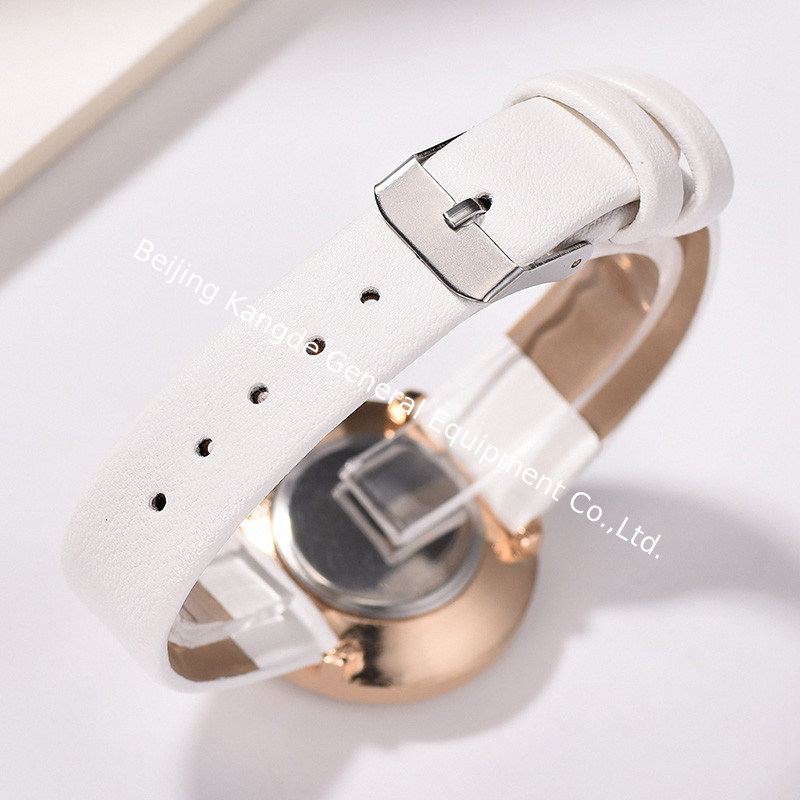 WJ-8393 New Fashion Watch Ladies Leather Band Strap Alloy Case Watch