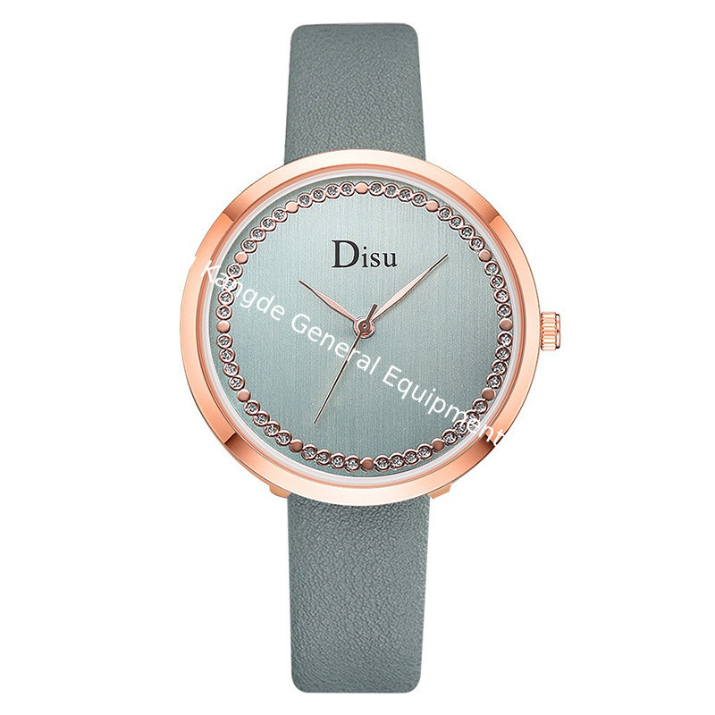 WJ-8392 New Fashion Alloy Case Ladies Leather Watch