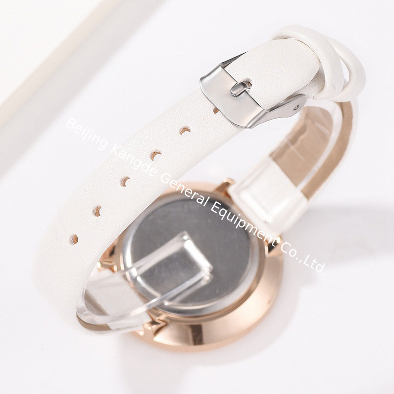 WJ-8392 New Fashion Alloy Case Ladies Leather Watch