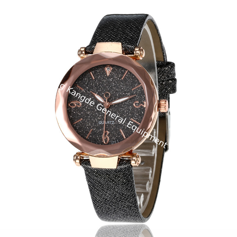 WJ-7781 Fashion Woman Leather Lady Hand Watch
