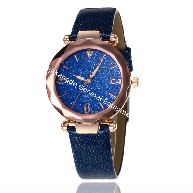 WJ-7781 Fashion Woman Leather Lady Hand Watch