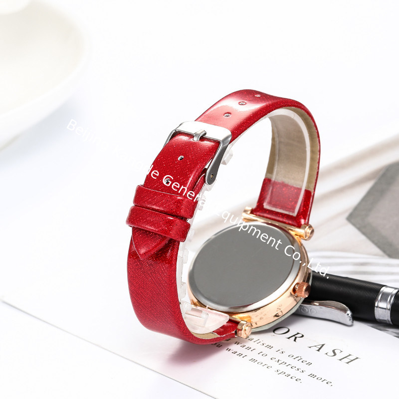 WJ-7781 Fashion Woman Leather Lady Hand Watch