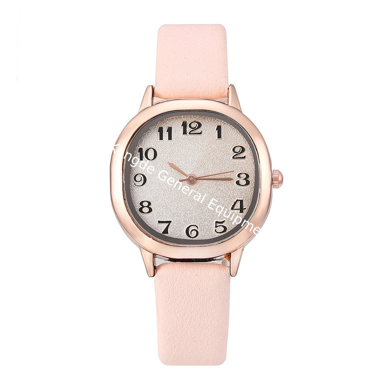 WJ-7875 Classic Simple Leather Band Quartz Movement Lady Watch Wholesale Beautiful Multicolor Fancy Women Hand-Watch