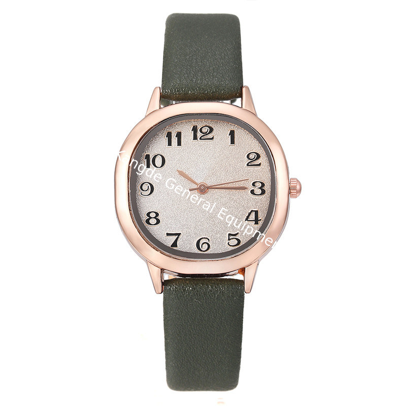 WJ-7875 Classic Simple Leather Band Quartz Movement Lady Watch Wholesale Beautiful Multicolor Fancy Women Hand-Watch
