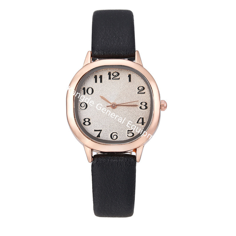 WJ-7875 Classic Simple Leather Band Quartz Movement Lady Watch Wholesale Beautiful Multicolor Fancy Women Hand-Watch