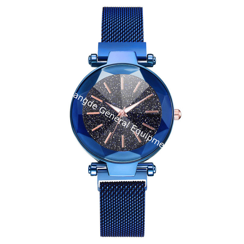 WJ-8485 Charm Good Quality Alloy Case Ladies Stainless Steel Magnetic Watch Band Watch