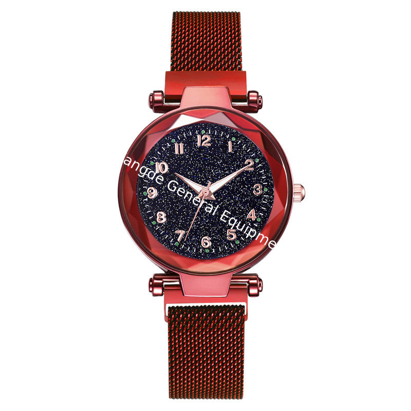WJ-8481China Good Quality Fashion Smart Quartz Alloy Case Night Lights Magnetic Belt Watch