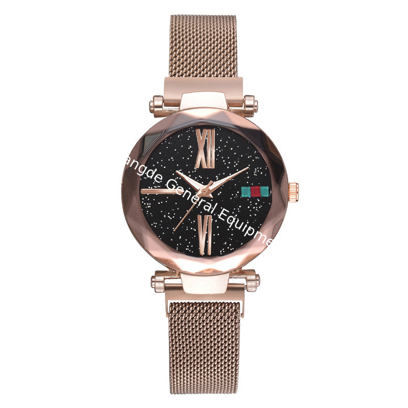 WJ-8359 Fashion Smart Purple 6 Colors 16Mm Stainless Steel Watch Band Magnetic Strap Watch