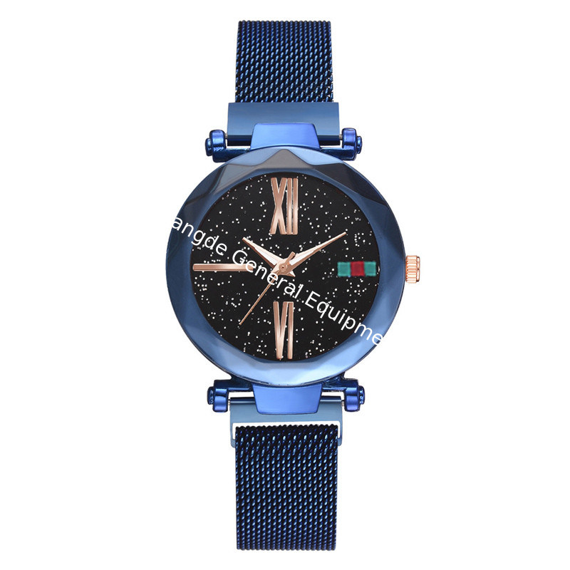 WJ-8359 Fashion Smart Purple 6 Colors 16Mm Stainless Steel Watch Band Magnetic Strap Watch