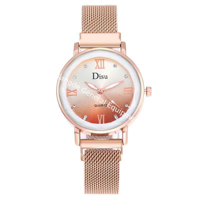 WJ-8458 New Fashion Watch Ladies Chinese Good Quality Magnetic Watch Strap Stainless Steel Band Watch