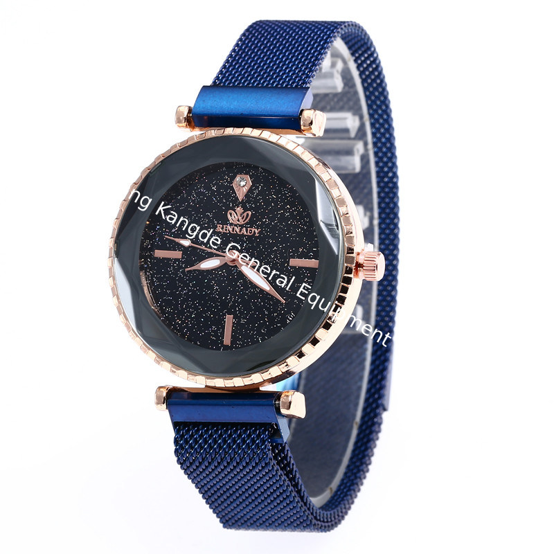 WJ-7867 Colorful Newest Creative Fashion Lady Hand Watch Charming Magnet Buckle Mesh Belt Women Watches