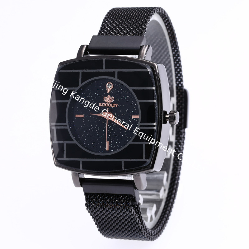 WJ-7871 Magnet Buckle Creative Diamonds Dial Charming Net Belt Band Lady Watch Best Selling Quartz Fancy Women Wrist Watch