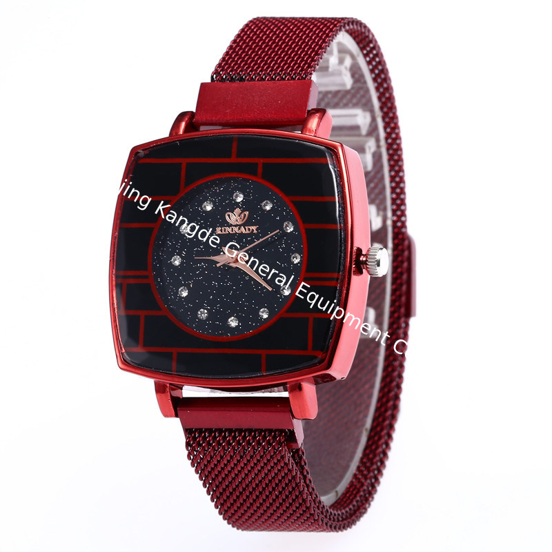 WJ-7872 Square Case Special Starry Sky Dial Simple Female Watch Factory Direct Latest Magnet Hottest Lady Watches