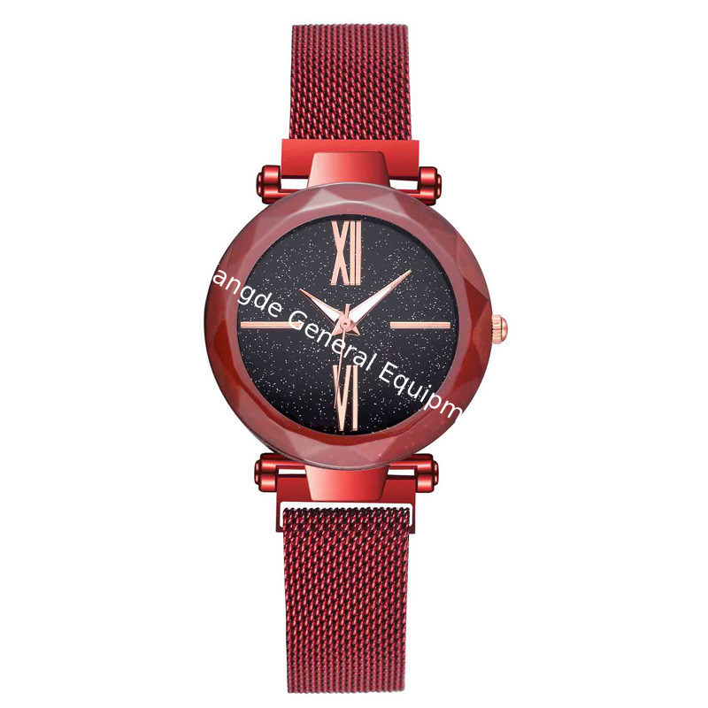 WJ-7923 Micro-business Explosion Models Women Watch Network  Fashion Simple Good Looking Trend Starry Diamond Girl Watch
